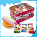 14g de sorvete sabor fruta doce marshmallow com cartão de desenho animado 