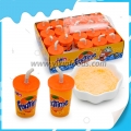 Garrafa de bebida sabor fruta doce em pó azedo 