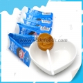 Pirulito de iogurte sabor leite com açúcar barato 