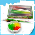 Doce líquido sabor geleia multifrutas em bastão longo 