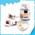 Doce de leite com caramelo e sanduíche de amêndoa 