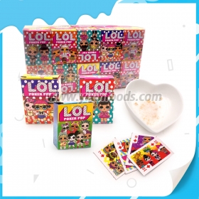 brinquedo com doces estourando
