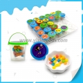Mini chiclete de frutas em barril pequeno 