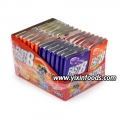 Balas duras de 4 sabores com frutas 