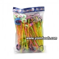 Doce colorido de palito longo com preço baixo e brinquedo 