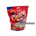 Deliciosos copinhos de chocolate com biscoito no saquinho 