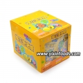 chiclete de marshmallow sabor laranja 
