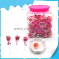 Pirulito em formato de bola sabor morango halal 