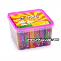 Chiclete de frutas HALAL com tatuagem 