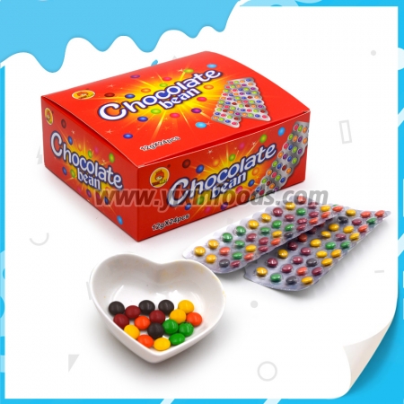 feijão de chocolate