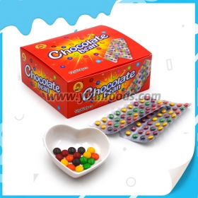 feijão de chocolate