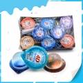 Copo de gelatina de frutas 4D em forma de estrela 