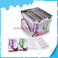 embalagem blister doce Orbet mini goma de mascar de menta e frutas 