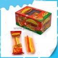 bala de goma halal em formato de cachorro-quente de frutas em promoção 