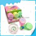 Pirulito de algodão macio Pirulito de marshmallow Pirulito colorido Malo 