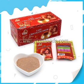 bebida em pó de chocolate