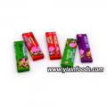 Chiclete sabor fruta com embalagem para tatuagem 