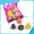 copo de geleia halal em saco 