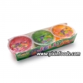 Copo de gelatina de frutas halal sabor fruta 