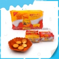 Novo biscoito crocante com recheio de geleia de queijo 