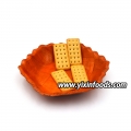 Novo biscoito de queijo salgado embalado em saco individual 