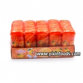 Chiclete sabor laranja halal em garrafa 