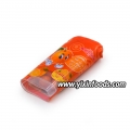 Chiclete sabor laranja halal em garrafa 
