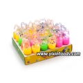 Brinquedo de luz Halal para crianças, anel de doces com luz de anel 