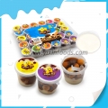 Mini copo de chocolate e biscoito Happy Star 