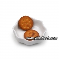 Embalagem de biscoito redondo em pote de ferro para biscoitos crocantes 