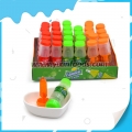 Embalagem de garrafa de bebida, batom de frutas duras, balas 