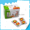 embalagem blister doce frutado mastigável 2 em 1 pizza bala de goma 