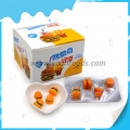 Mini bala de goma 4 em 1, doce, frutada e colorida 