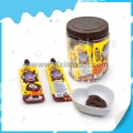 15g de geleia de chocolate doce queeze em pote 