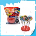 Paletas de arco-íris doces pirulito bala dura 