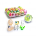 Ovo surpresa de plástico com doces de brinquedo Halal 