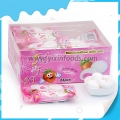 marshmallow com geleia sabor morango 