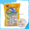 Marshmallow de arco-íris macio e doce com torção curta 