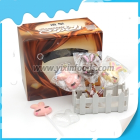 Pirulito de chocolate