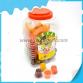 Copo de gelatina sabor fruta em pote 