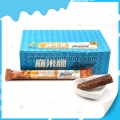 barra de arroz e milho boomi com chocolate 