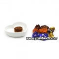 Doce de chocolate e caramelo 