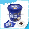 bolinha de recheio de chocolate com sabor delicioso 